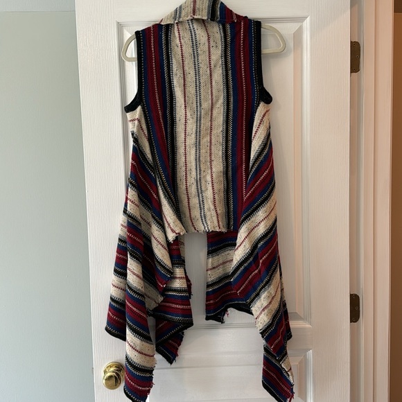 Sam Edelman Elsie blanket sweater vest. Sz XS - Picture 3 of 6